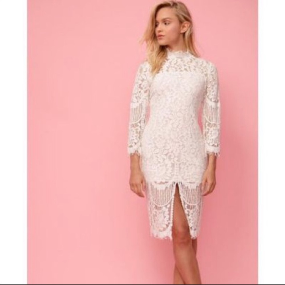 Yumi Kim Leading Lady White Lace Dress